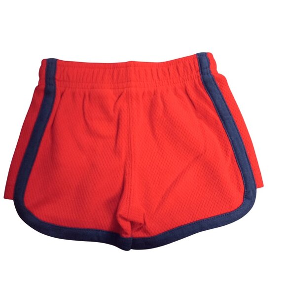 Sonoma Life + Style Size 0-3M Shorts Baby Boy Red Blue Athletic Cotton NEW - Picture 2 of 4